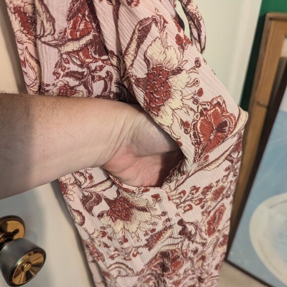 Knox Rose wrap style maxi dress size 2x - Picture 6 of 11